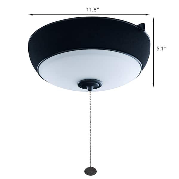 Natural Iron Ceiling Fan Audio Light Kit with Bluetooth Technology Natural Iron Ceiling Fan Audio Light Kit with Bluetooth Technology