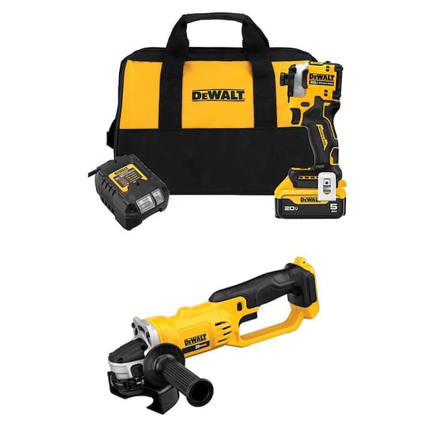 DEWALT ATOMIC 20V MAX Lithium-Ion Cordless Impact Driver Kit AND