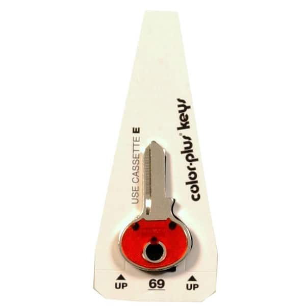 Hillman #69 Blank Color Plus Master Lock Key