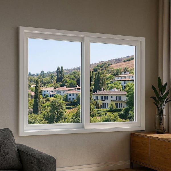 TEZA DOORS 59.5 in. W x 23.5 in. H Universal/Reversible Handing