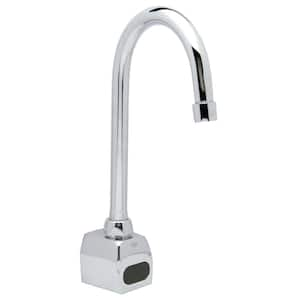 Zurn 0.5 GPM AquaSense Wall Mount 5-3/8 in. Gooseneck Sensor Faucet with Gear-driven Ceramic Cartridge, Hydropower