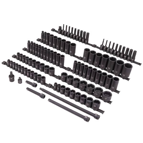 1/2" Drive Master Impact Socket Set (102-Piece)