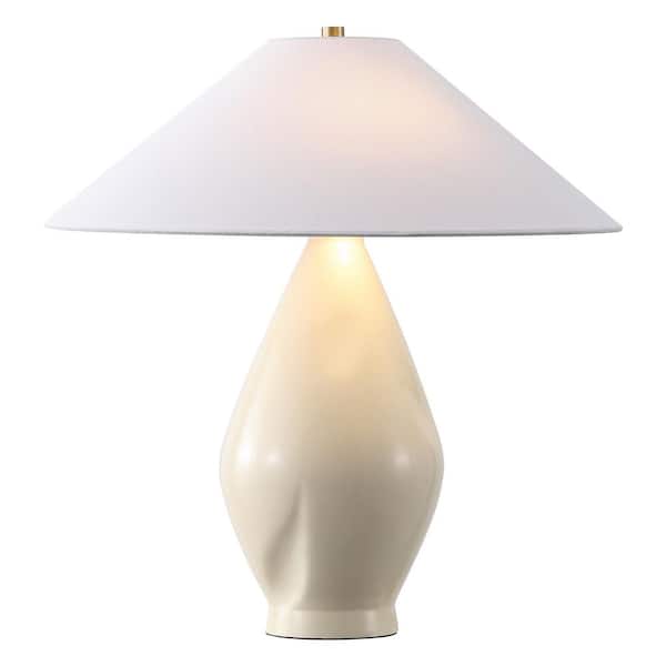 Jianna 21.5 in. Beige Table Lamp