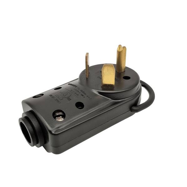 Parkworld 25ft RV Adapter Cord - 30A TT-30 Plug To (3) 15A Household Outlets (885880A)