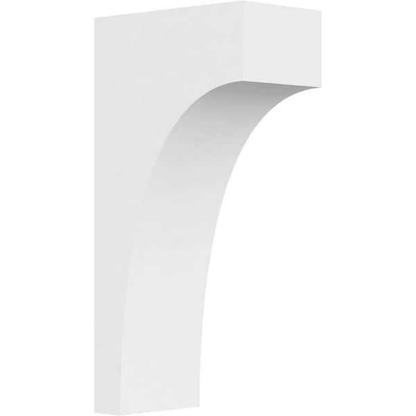 Ekena Millwork Standard 3 in. W x 12 in. H x 6 in. D Signature Urethane Polyurethane Corbel