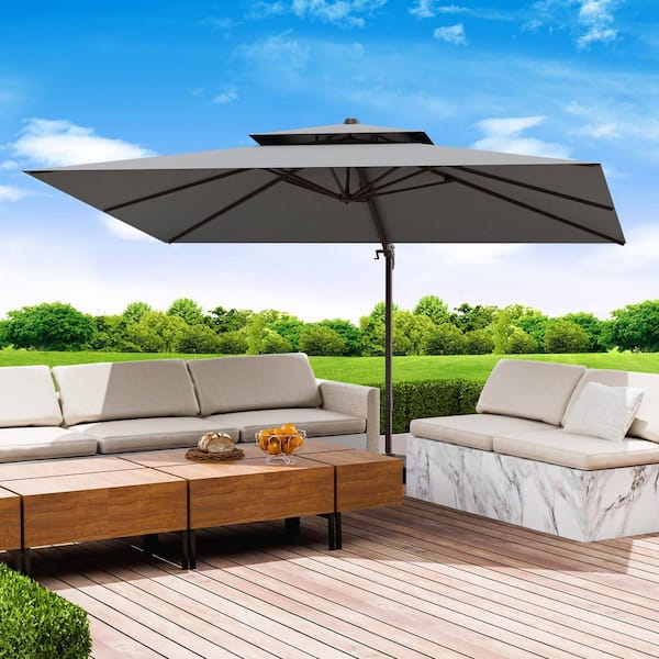 glatz patio umbrellas Alu-Twist Ø 300 cm Parasol with Anodised Frame – Premium Outdoor Shade There is also a Best Choice Products 10x10ft battery cob led Fabric Color:Canvas Canvas