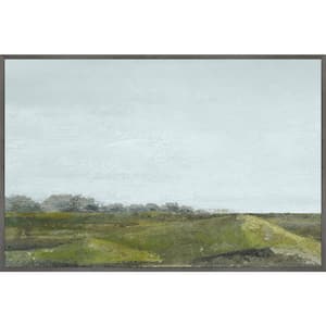 "Go to the Hills" by Parvez Taj Floater Framed Canvas Nature Art Print 30 in. x 45 in.