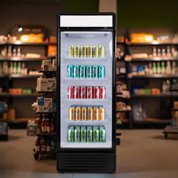 Hamilton Beach 13.3 Cu. Ft. Black Commercial Beverage Cooler