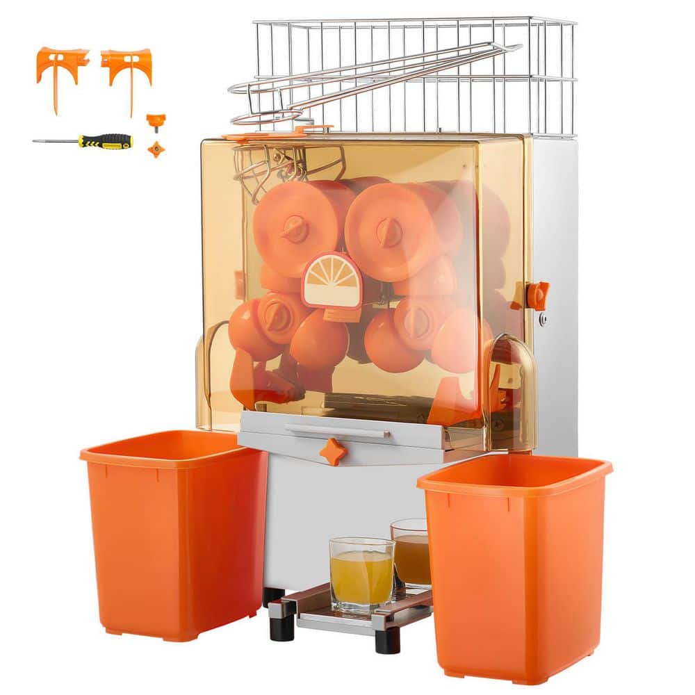 SKYSHALO Commercial Orange Juicer Machine 120W Automatic Juice