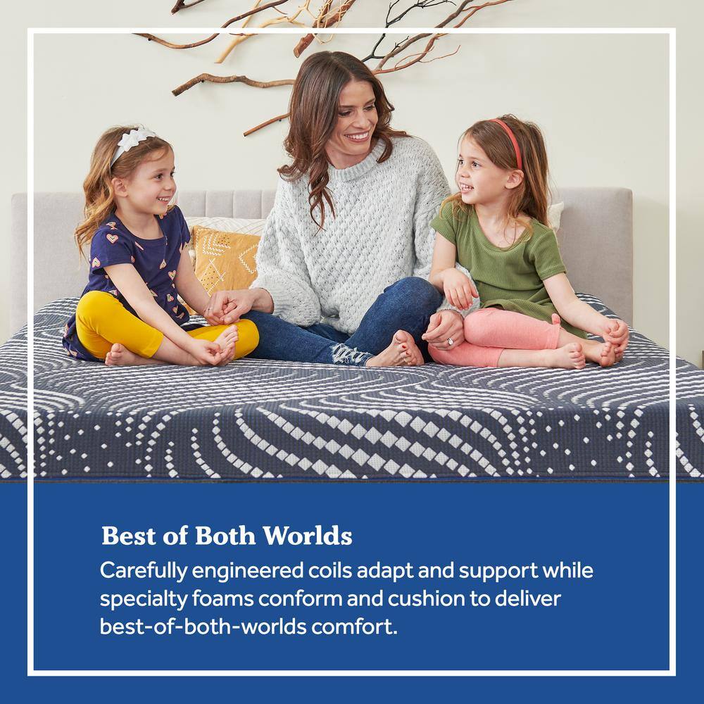 High Point 14" Firm Queen Gel Memory Foam Hybrid Mattress