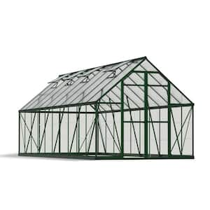 Monticello Green 22 in. x 22 in. Flooring Tiles for 8 ft. x 20 ft.  Greenhouse MONT-20-FK-GN - The Home Depot