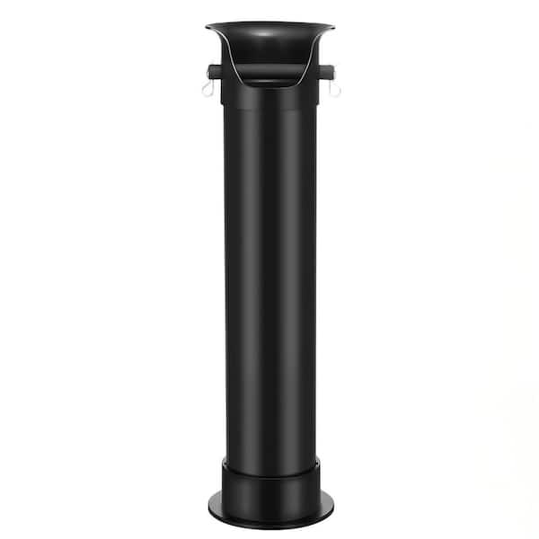 Espresso Coffee Knock Box with 30-Piece Garbage Bags, Commercial Plastic Knock Box for Coffee Grounds, Kitchen Bar