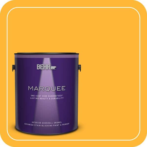 1 gal. #P270-6 Soft Boiled Eggshell Enamel Interior Paint & Primer