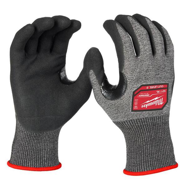 Milwaukee X-Large High Dexterity Cut 5 Resistant Nitrile Dipped