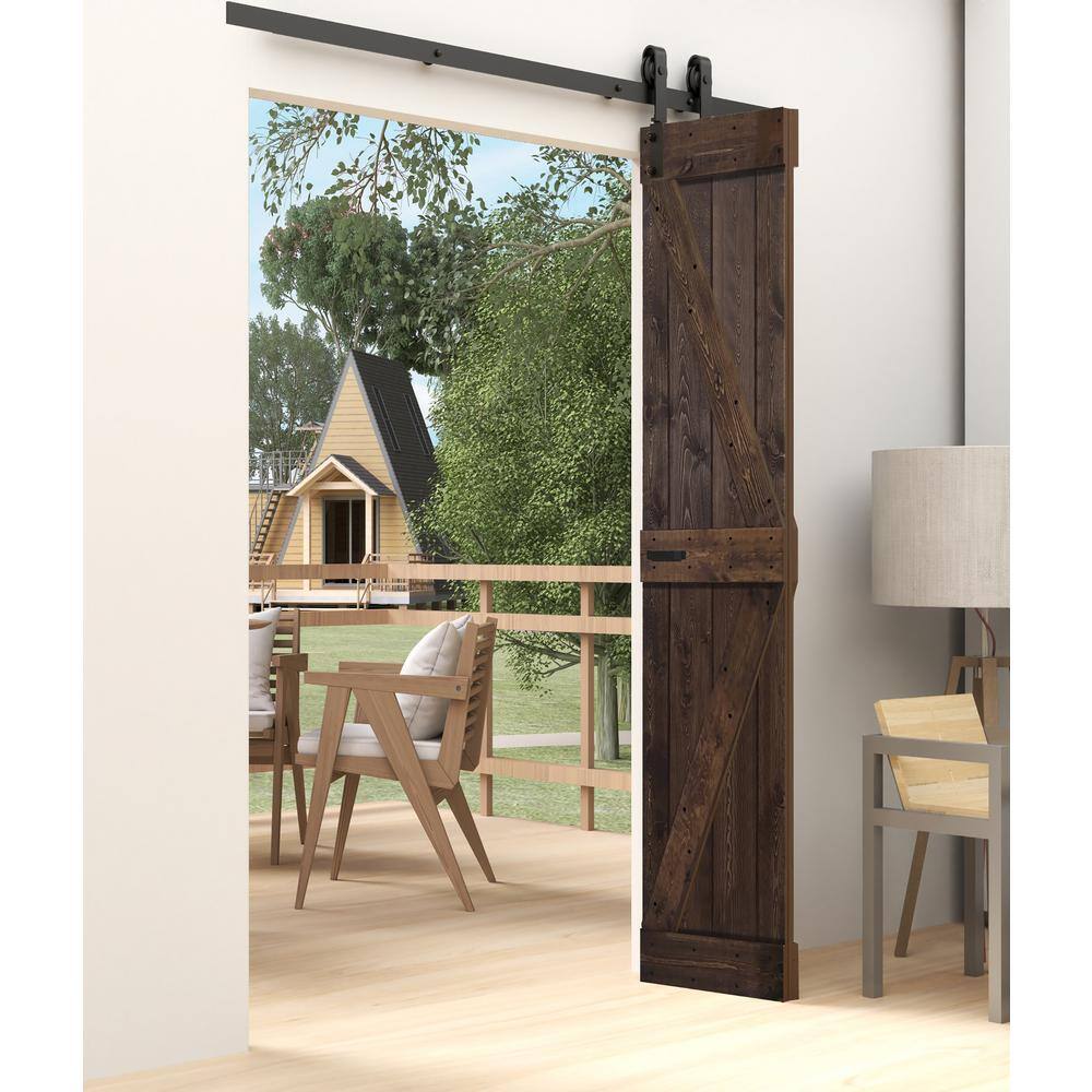 K Style 42in. x 84in.(21 in. x 84 in. x 2-Panels)Kona Coffee Solid Wood Bi-Fold Door With Hardware-Assembly Needed price history on PriceWatchPro