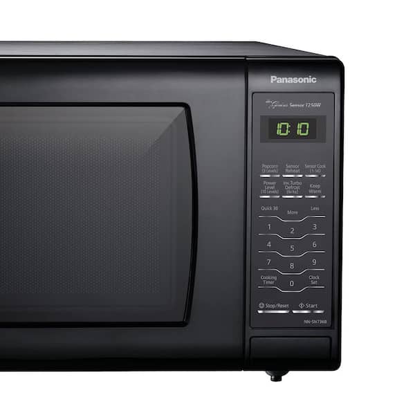 Panasonic Black 1.3 Cu. ft. Countertop Microwave Oven - NN-SU656B