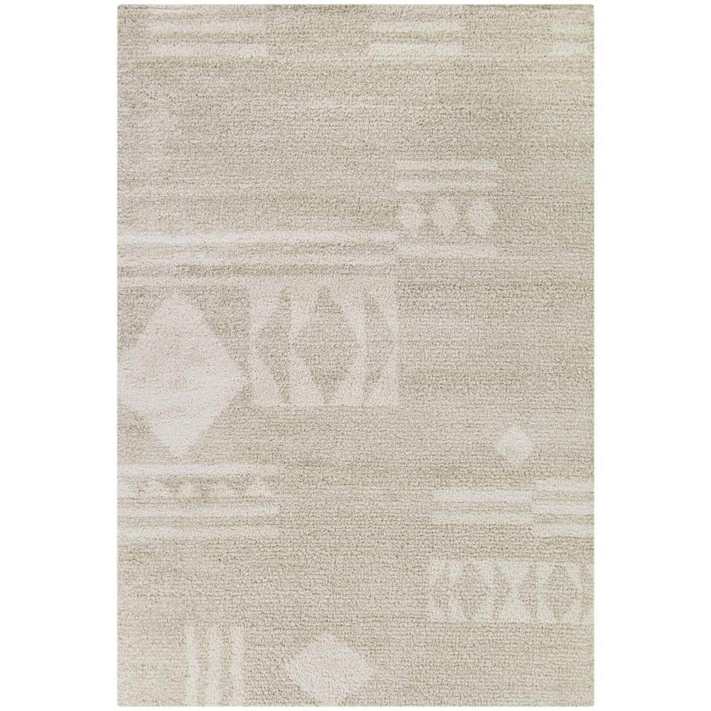 Alpini Beige 5 ft. x 7 ft. Geometric Area Rug price history on PriceWatchPro