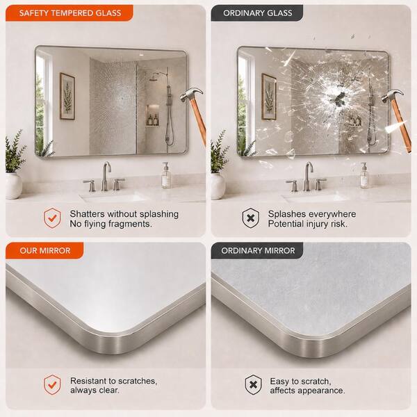 Hermitage Bath Cosy 48 in. W x 36 in. H Rectangular Framed Wall