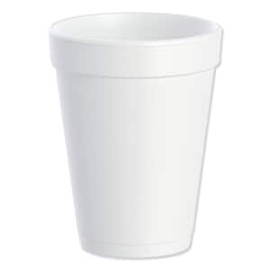 14 oz. White Disposable Foam Cups (1,000/Carton)
