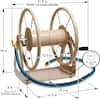 Multi-Purpose Steel Garden Wall Mount/Floor Mount Hose Reel Plus Tank Valve  B0BJKLGCJR - The Home Depot