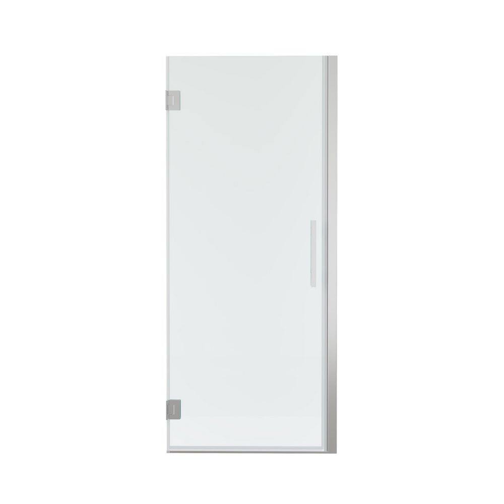 Unifit 25-26 in. W x 72 in. H Hinged Frameless Shower Door in Chrome with 3/8 in. SGCC Clear Tempered Glass price history on PriceWatchPro