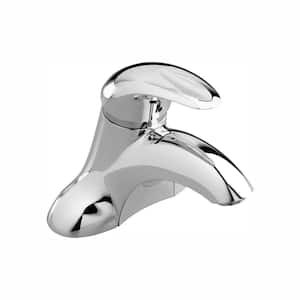 Reliant 3 4 in. Centerset Single Handle Bathroom Faucet with Grid Drain (pop-up hole not included) in Polished Chrome
