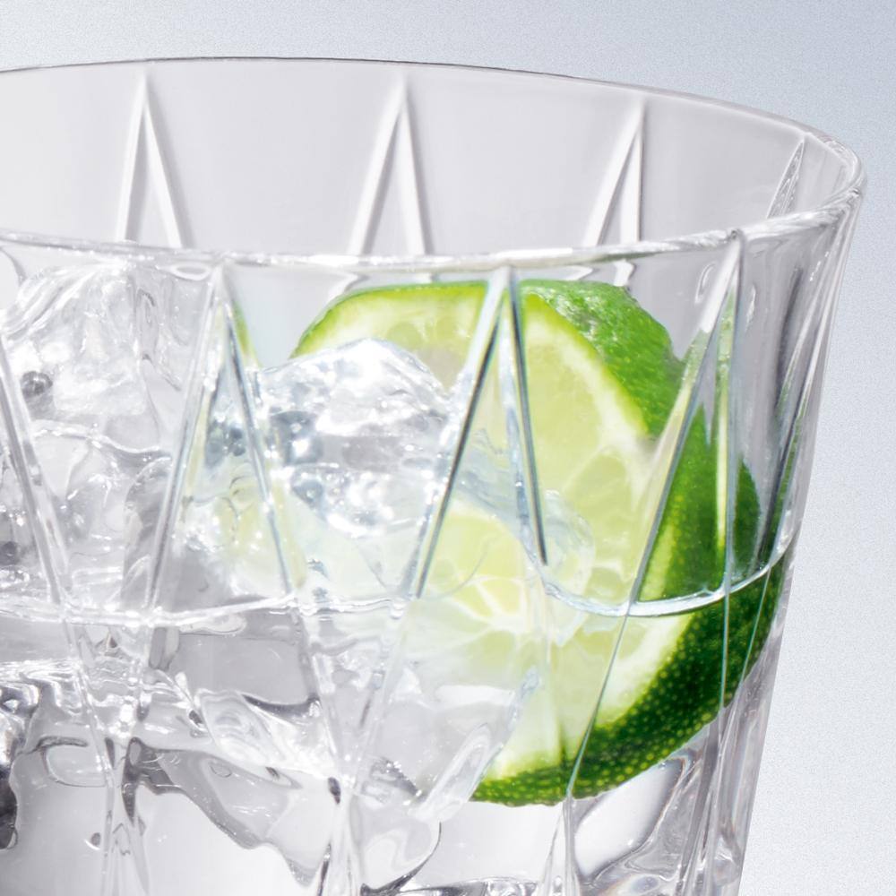 Villeroy & Boch 10 oz Clear Crystal Tumblers Set of 4