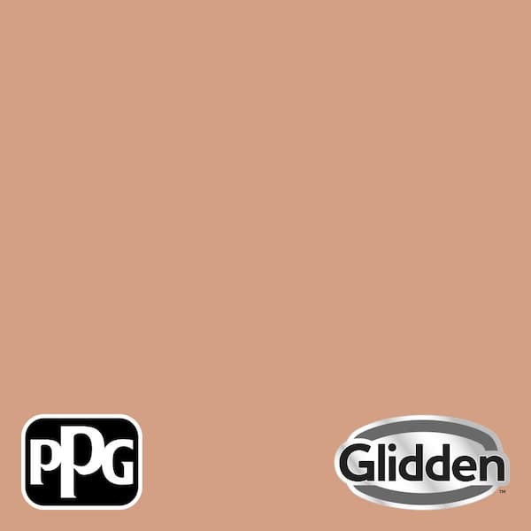Glidden Essentials 1 gal. PPG1069-4 Orange Maple Flat Interior Paint