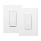 Tap 3-Way Smart Wi-Fi 3-Way Light Switch Kit, Compatible with Alexa and Google Assistant (2-Pack)