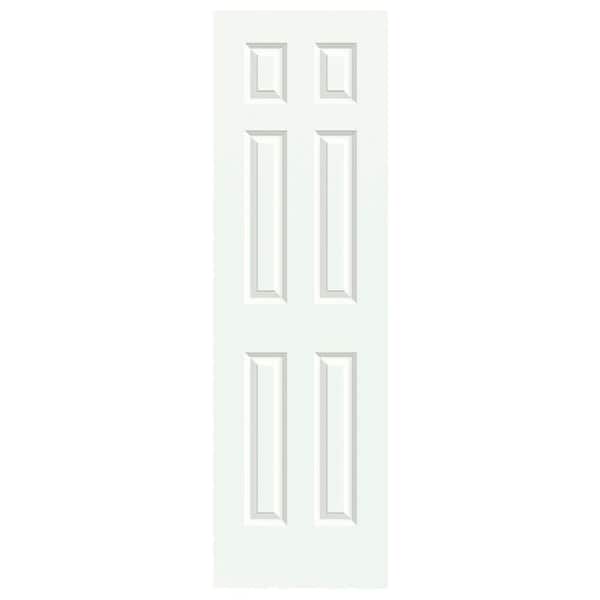 JELD-WEN 24 in. x 80 in. Colonist White Painted Smooth Solid Core Molded Composite MDF Interior Door Slab