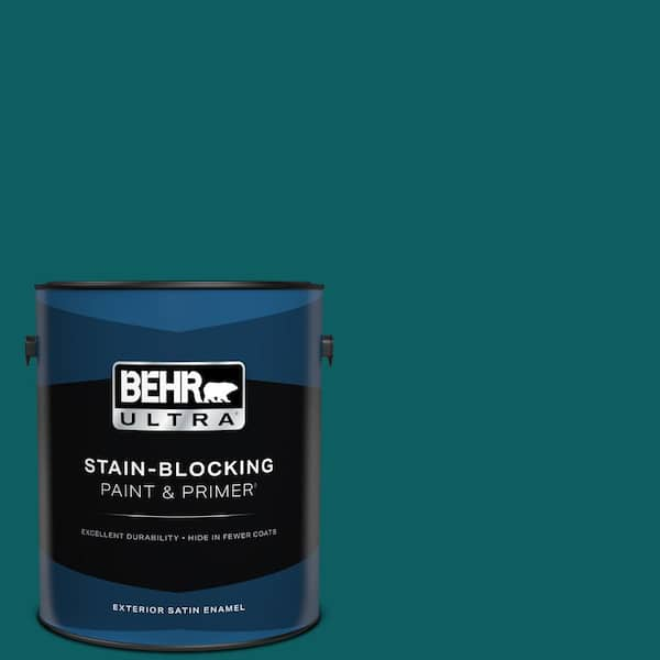 BEHR ULTRA 1 gal. #S-H-500 Realm Satin Enamel Exterior Paint & Primer