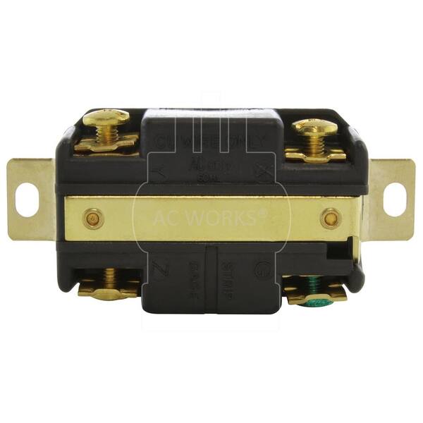 3 Units NEMA L16-30 Flanged Inlet 4 Wire 30a 480v UL Listed for sale online 