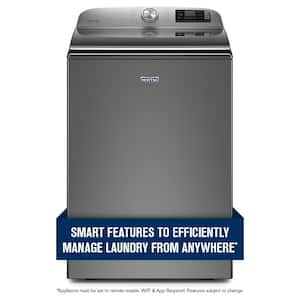 5.3 cu. ft. Smart Capable Metallic Slate Top Load Washing Machine with Extra Power, ENERGY STAR