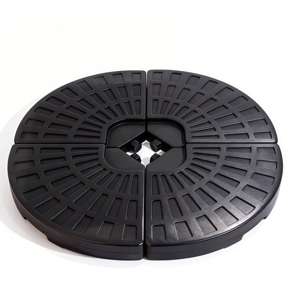 13.43 lbs. High Density Polyethylene (HDPE) Patio Umbrella Base, 38. 2 x 38. 2 x 3 in. Black price history on PriceWatchPro