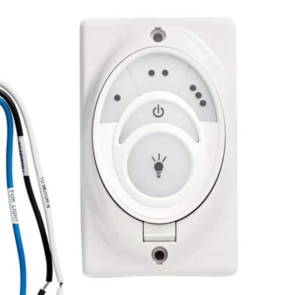 Independence 3-Speed Ceiling Fan Handheld Control in. White Independence 3-Speed Ceiling Fan Handheld Control in. White