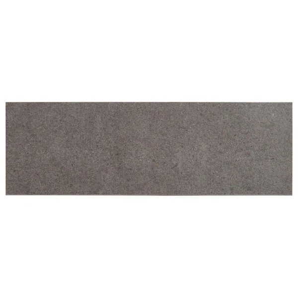 Sarto Petite Gray 4 in. x 0.35 in. Terrazzo Look Matte Porcelain Floor and Wall Tile Sample