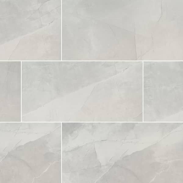 MSI Take Home Tile Sample - Madison Luna 4 in. x 4 in. Matte Porcelain Floor and Wall Tile