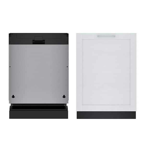 800 Series 18 in. ADA Compact Top Control Dishwasher in Custom Panel Ready with Stainless Steel Tub and 3rd Rack, 44 dBA