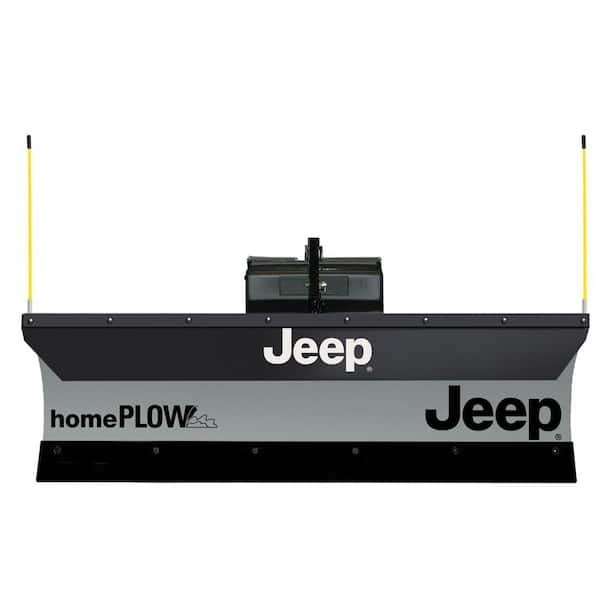 Meyer Jeep Home Plow Power Angle 72 in. Snow Plow for Receiver Hitch