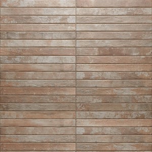 Scotch Sand Terracotta 1.88 in. x 17.71 in. Matte Porcelain Floor and Wall Tile 8.28 sq. ft./Case
