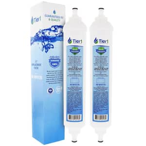 GXRTQR Inline Comparable Replacement Water Filter Cartridge (2-Pack)