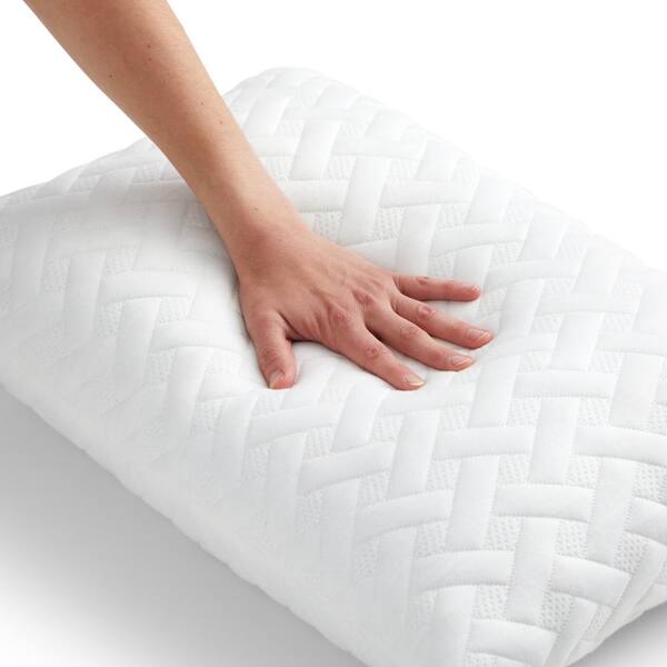 Cushy Form Memory Foam Roll Pillow Neck Knee Back Support