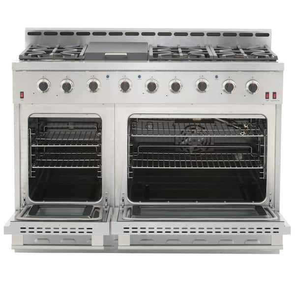NXR Entree 48 in. 7.2 cu. ft. Professional Style Dual Fuel Range