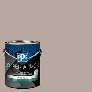 1 gal. PPG1017-4 Riveter Rose Eggshell Antiviral and Antibacterial Interior Paint with Primer
