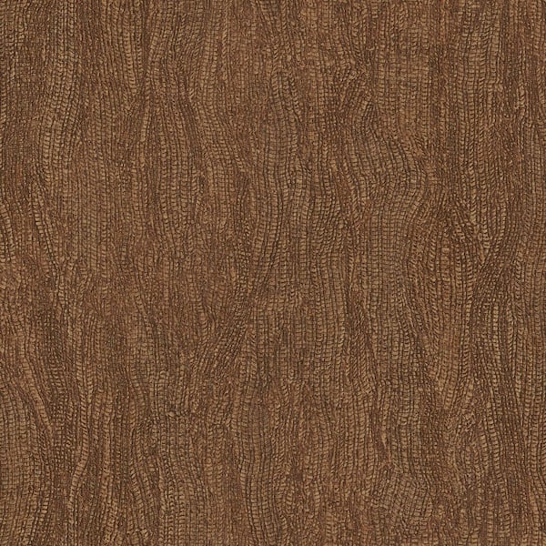 Unbranded Special FX 2 Collection Bronze Wavy Reptile Skin Design Vinyl on Non-Woven Non-Pasted Wallpaper Sample