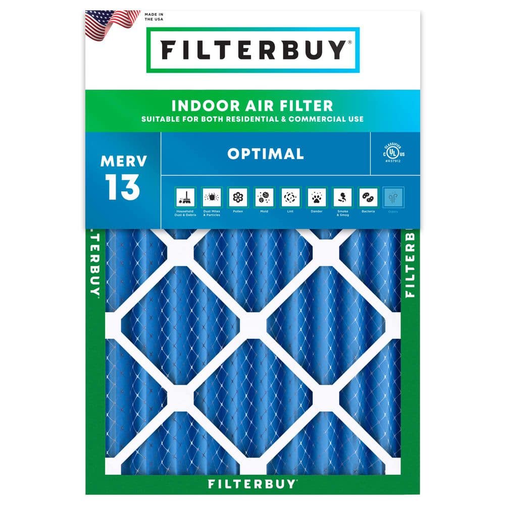 16 in. x 21.5 in. x 4 in. MERV 13 (FPR 10) Health Defense Pleated HVAC AC Furnace Air Filters Replacement (1-Pack) price history on PriceWatchPro