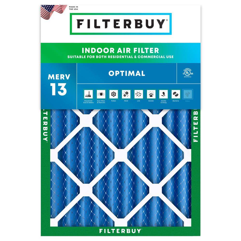 18 in. x 22 in. x 4 in. MERV 13 (FPR 10) Health Defense Pleated HVAC AC Furnace Air Filters Replacement (1-Pack) price history on PriceWatchPro