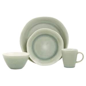 16-Piece Seaton Sage Ceramic Dinnerware Set (Service for 4 people)