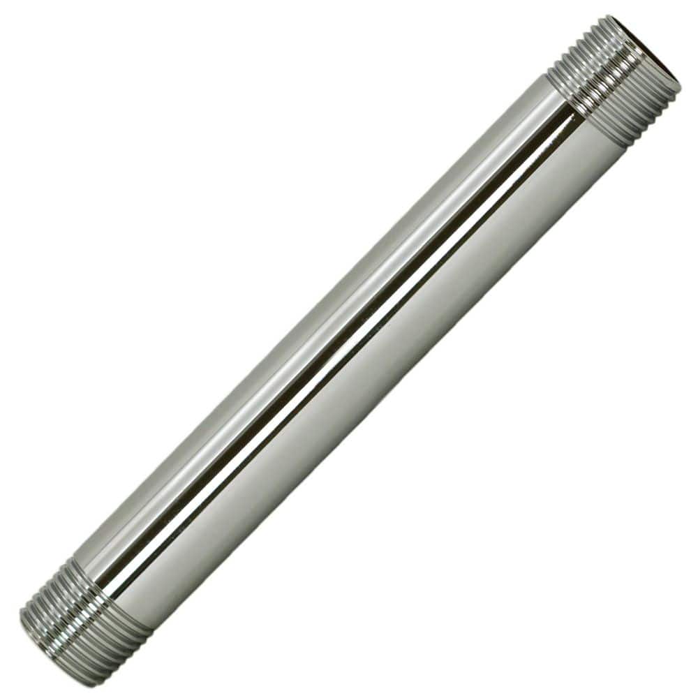 1/2 in. x 1/2 ft. IPS Lead-Free Brass Pipe Nipple in Polished Nickel price history on PriceWatchPro