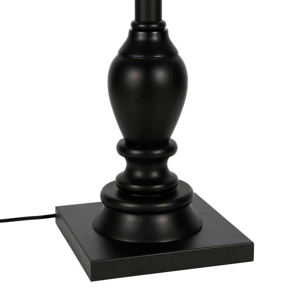Arcadian Bronze Arc Floor Lamp with Empire Shade